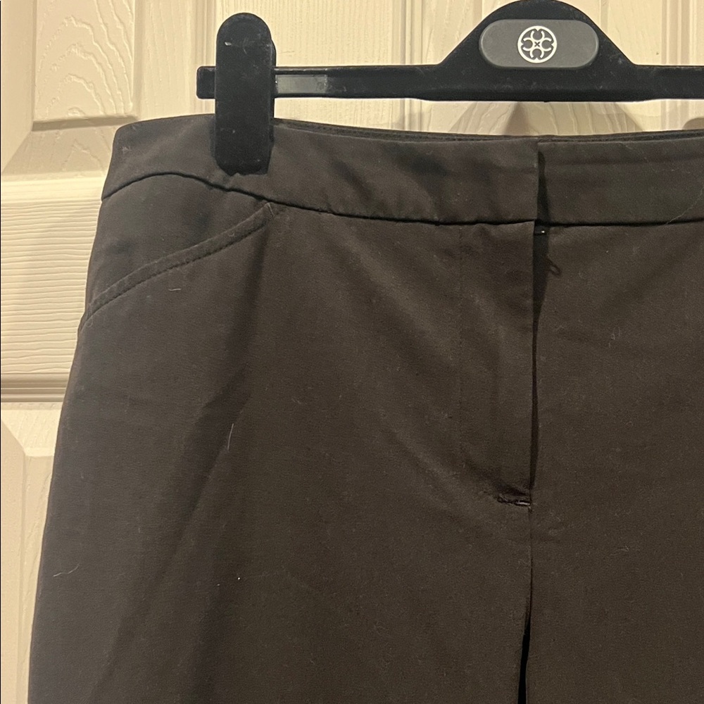 Nicole Miller Elegant Black Wide Leg Trousers - Picture 5 of 8